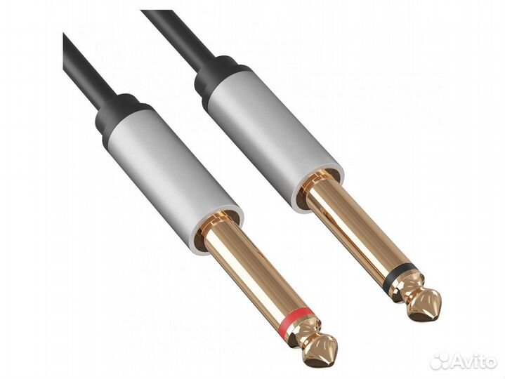 Аудио-переходник кабель на 2хJack - на MiniJack