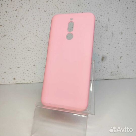 Чехол силиконовый xiaomi Redmi 8 розовый