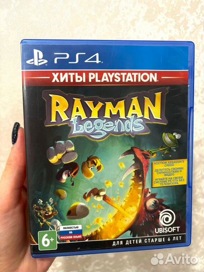 Rayman Legends русская озвучка ps4