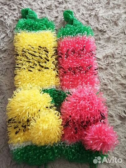 Мочалка ручной работы