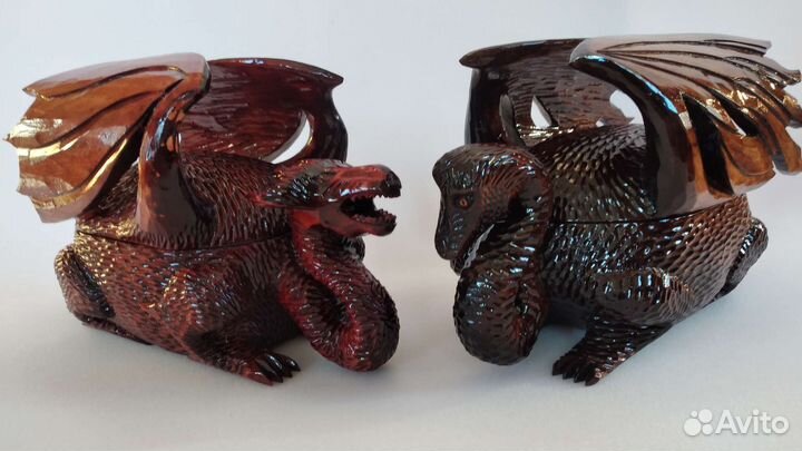 Шкатулки Драконы