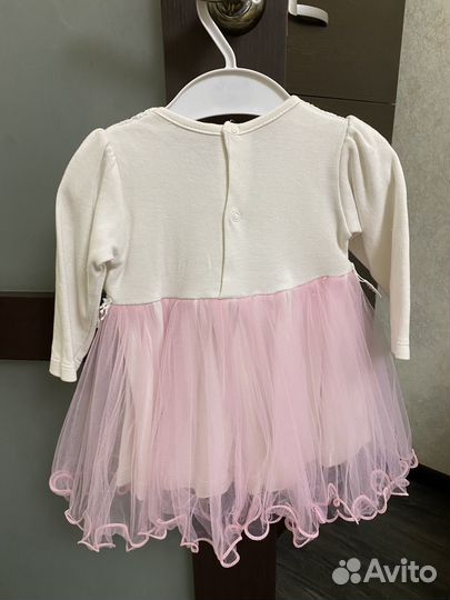 Платье для девочки 68-74