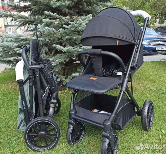 Коляска Luxmom H2/ перекидная ручка