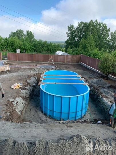 Бассейн собственного производства