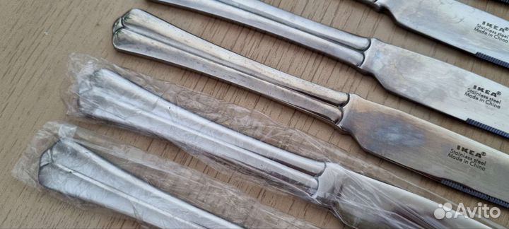 Ножи IKEA Свит 8 шт. + Одноразовые приборы