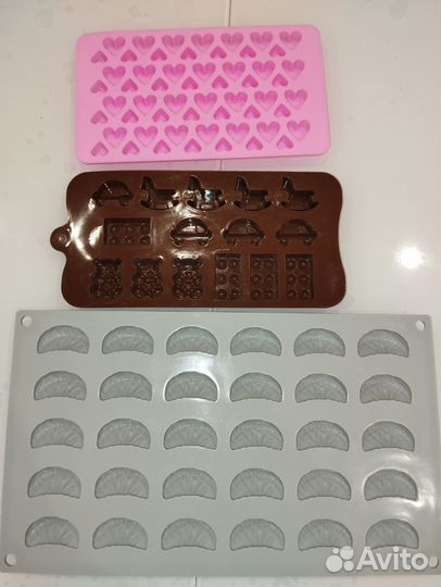 Силиконовые формы для мармелада, шоколада
