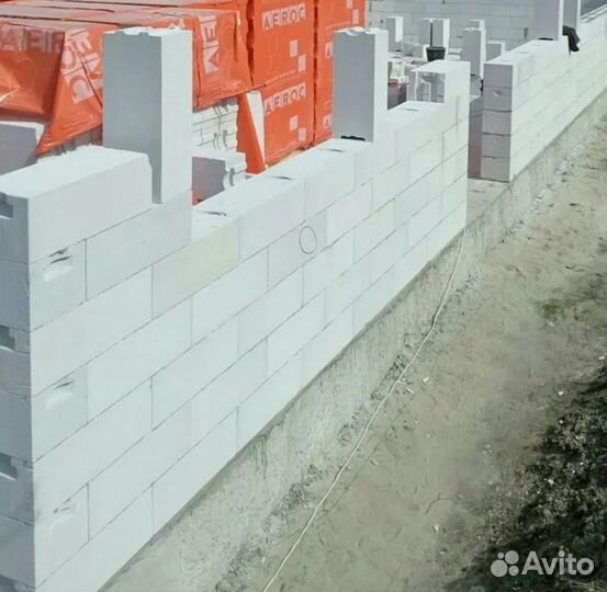 Блок газобетонный Д-500 (600х300х300) мм