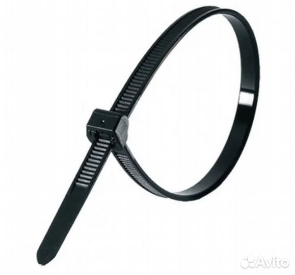 Хомут нейлоновый Smartbuy, 4,8х350, черный (SBE-CT