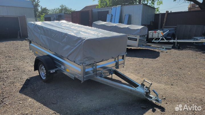 Легковой прицеп Автос 2.5 на 1.3 с тентом 40 см