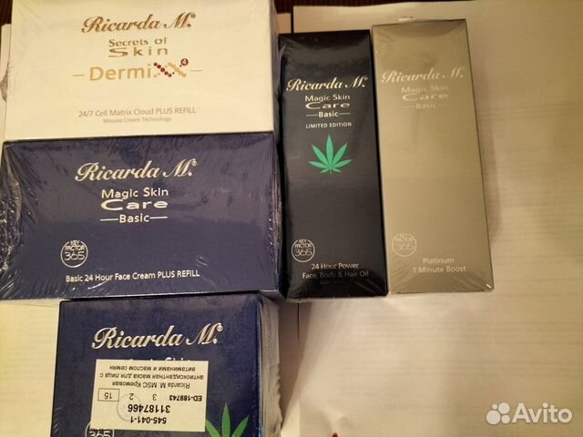 Косметические средства бренда Ricarda M