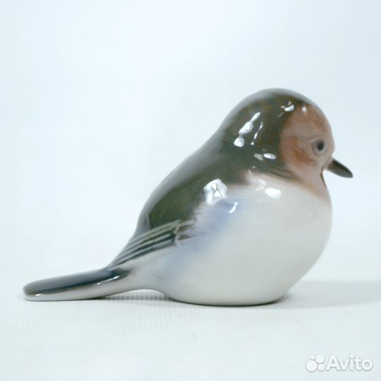Bing Grondahl статуэтка птица снегирь зарянка