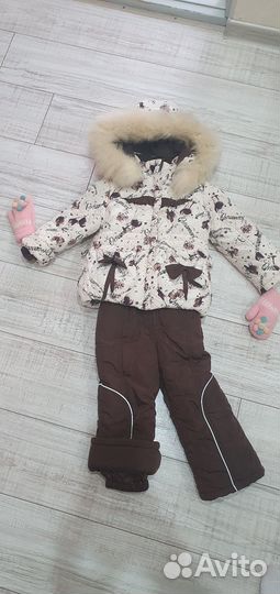 Зимний комплект для девочки