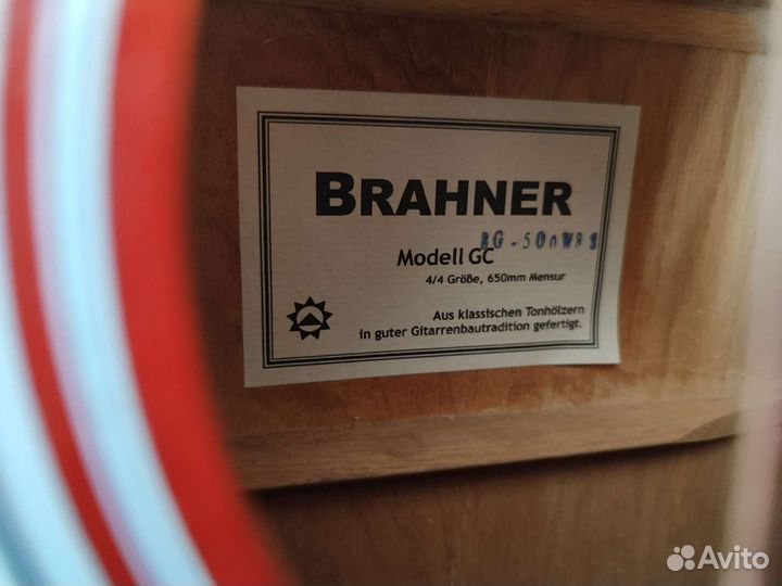 Акустическая гитара brahner