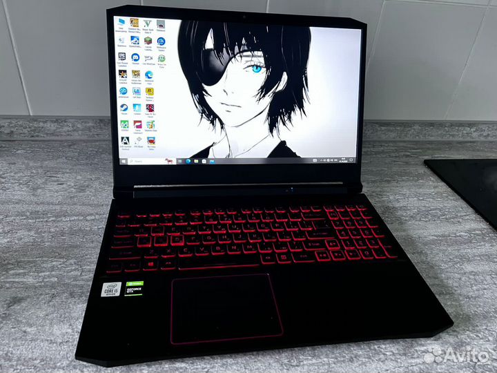 Игровой i5-10300H/GTX 1650Ti/12Gb/144Hz/IPs/SSD256