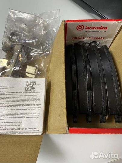 Тормозные колодки для volvo xc40