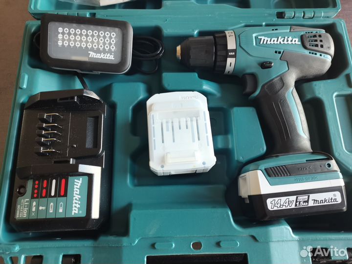 Аккумуляторная дрель-шуруповерт Makita DF347dwex8