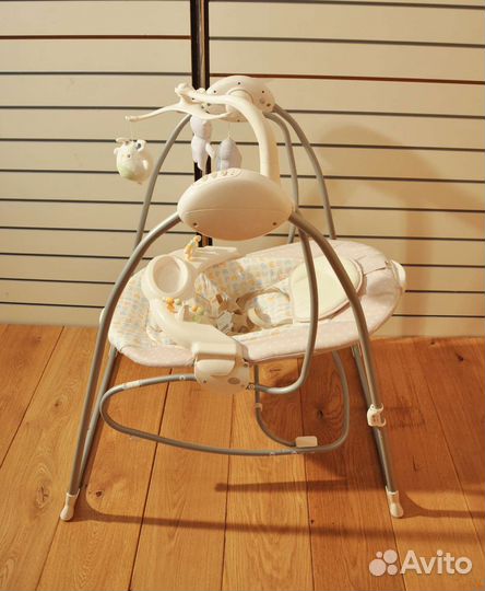 Электрокачели напольные для малышей