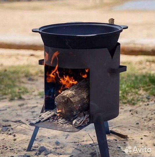 Чугунный казан