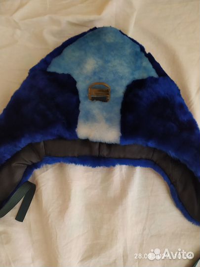 Шапка меховая детская новая