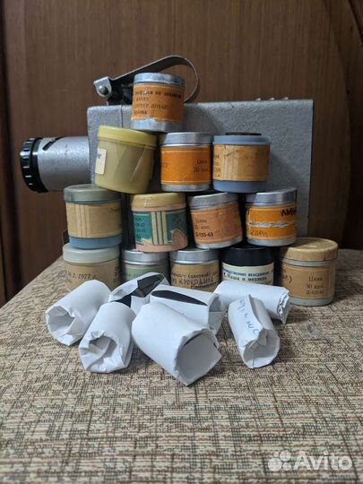 Фильмоскоп СССР и диафильмы