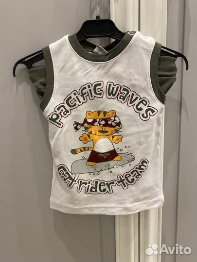 Набор детской одежды бежевый