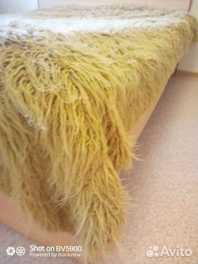 Плед покрывало лама искуственное
