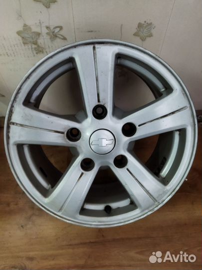 112) К-кт дисков ориг литых R16 chevrolet 5х139,7