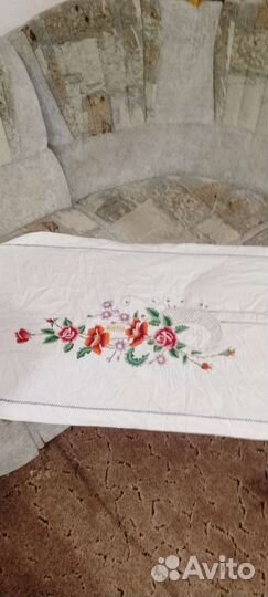 Рушник вылитый ручная работа СССР