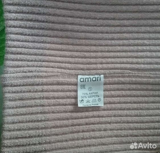 Шапка и снуд д/с для девочки 5-7 лет