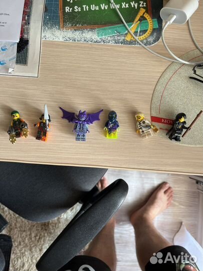 Lego минифигурки ninjago, nexo knights