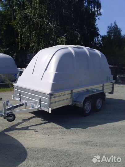 Прицеп лав 81013 3.5*1.5м с крышкой jaxal (швеция)