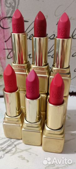 Помада guerlain Kiss Kiss