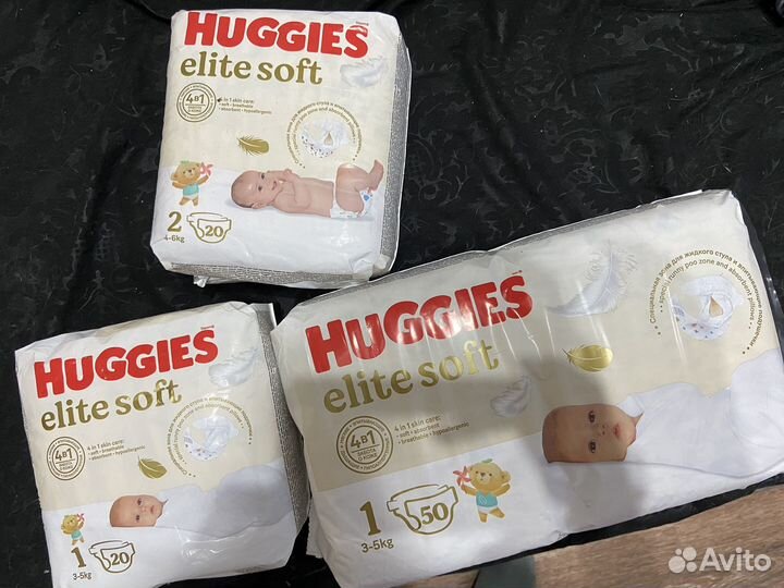 Подгузники huggies