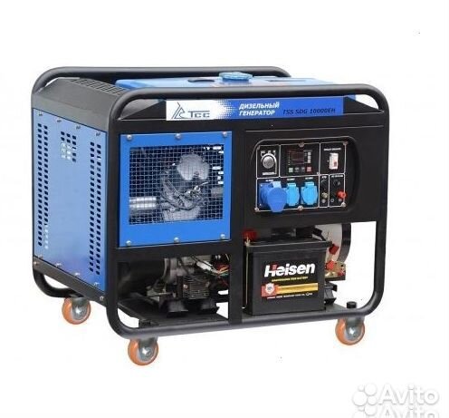 Дизель генератор TSS SDG 10000EHA