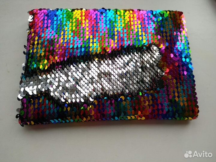 Блокноты с пайетками, пушистые блокноты