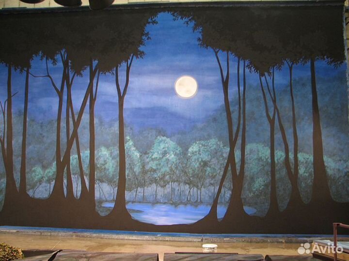 Изготовление декораций печать на ткани