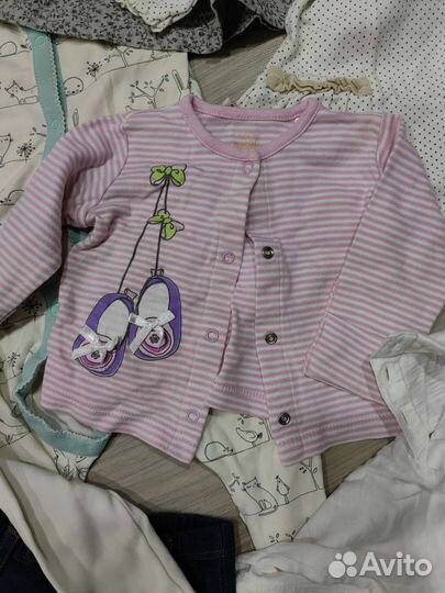 Детские вещи для девочки 6-12 мес