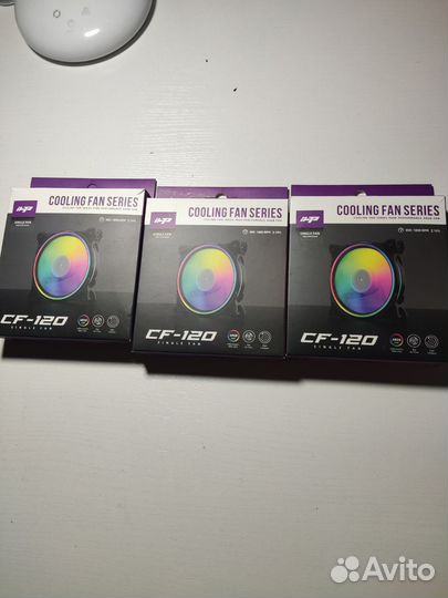 Куллеры для пк argb 120мм белые