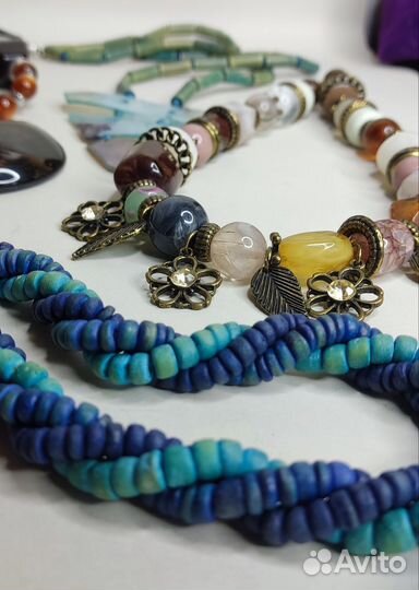 Бусы, колье. Этно, бохо. Европа
