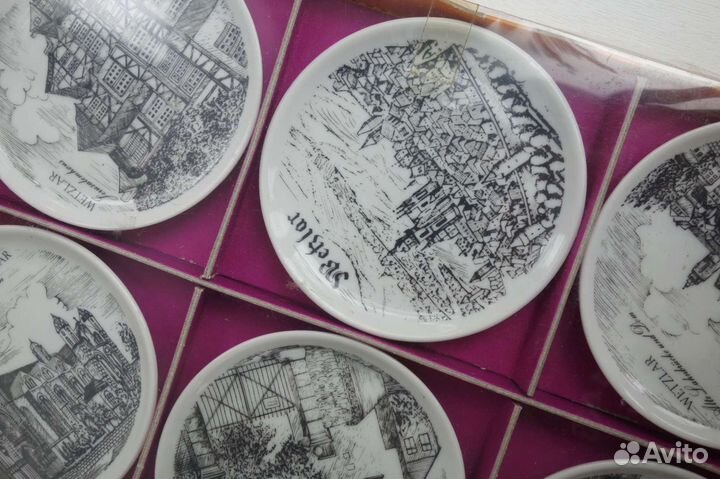 Наборы сувенирных декоративных тарелочек