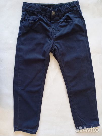 Утепленные джинсы на мальчика 110 H&M