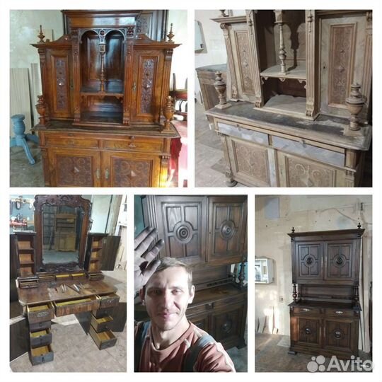 Реставрация мебели, изготовление мебели