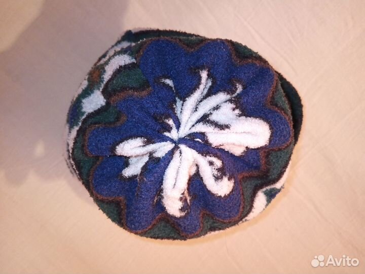 Шапка и шарф Reebok. Винтаж 90-х