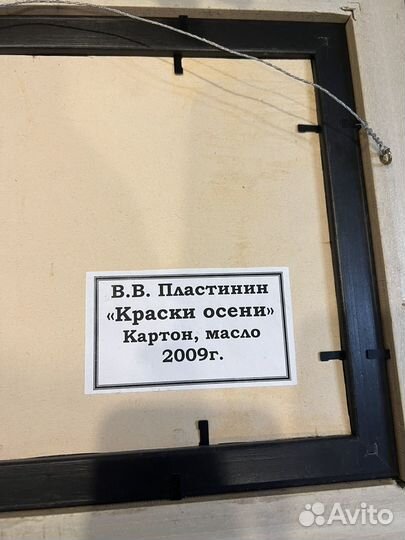 Картина В.В.Пластинин 