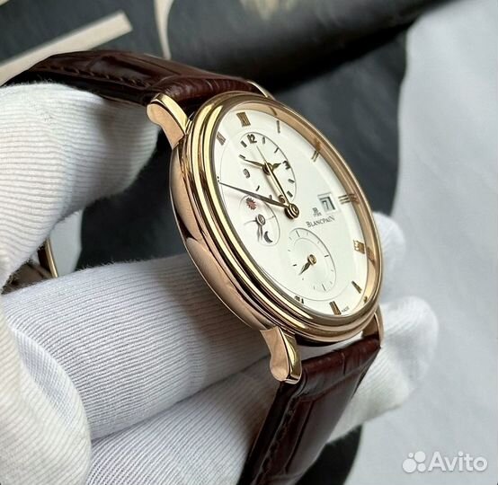 Blancpain Villeret Time Zone Extra Flat 38мм