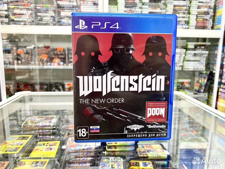 Wolfenstein New order игра для ps 4
