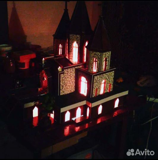 Церковь ручная работа