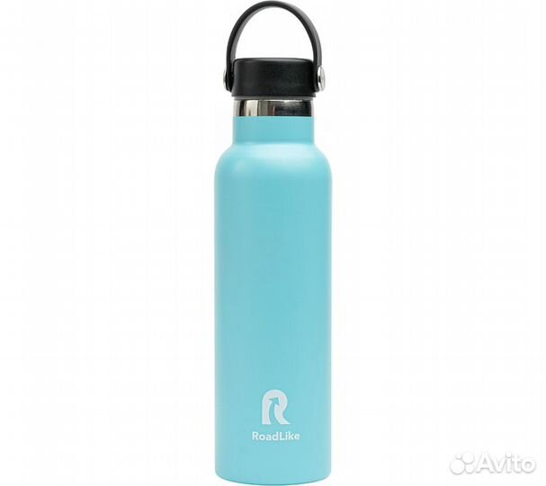 Термобутылка Roadlike Flask 600мл, голубой