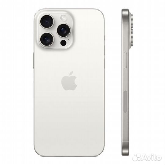 iPhone 15 Pro Max 256 гб Титановый белый sim+esim