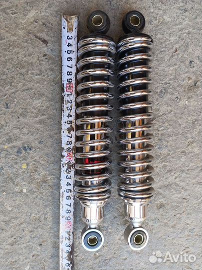 Амортизаторы на мопед Альфа Дельта задние 325 мм